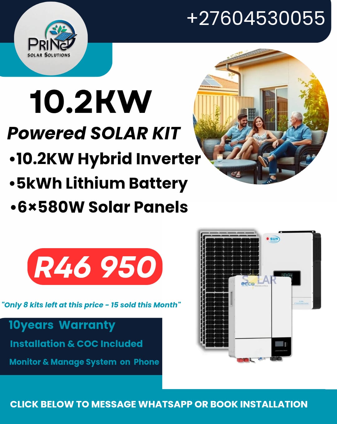 20kVA Deye solar kit