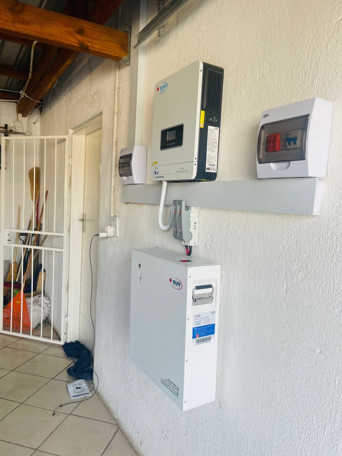 Solar installation completed